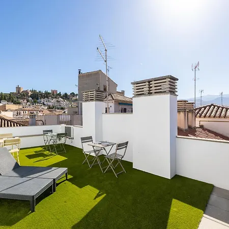 H2granada En Centro Terraza-solarium & Parking - Recien Reformados * Гранада
